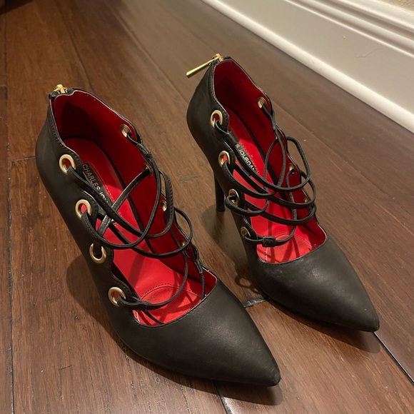 Charles Jourdan Shoes - Black Charles Jourdan Heels